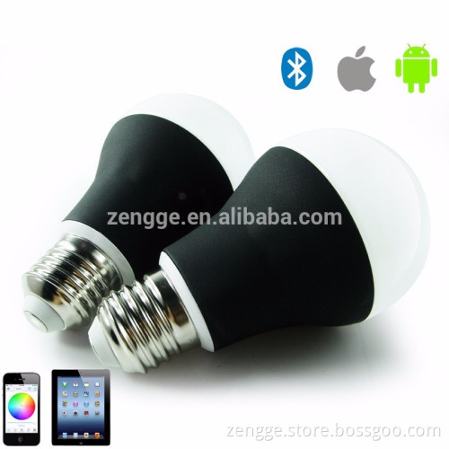 Bluetooth LED Smart Lighting, Multicolor Dimmable Sunrise Sunset Timer Music Smart LED Light Bulb